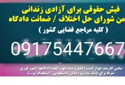 اجاره فیش حقوقی/ضمانت دادگاه/ضامن کارمند رسمی/کفالت/کفیل